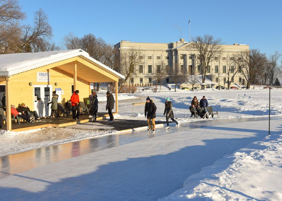 Ice Rink on the Plains of Abraham