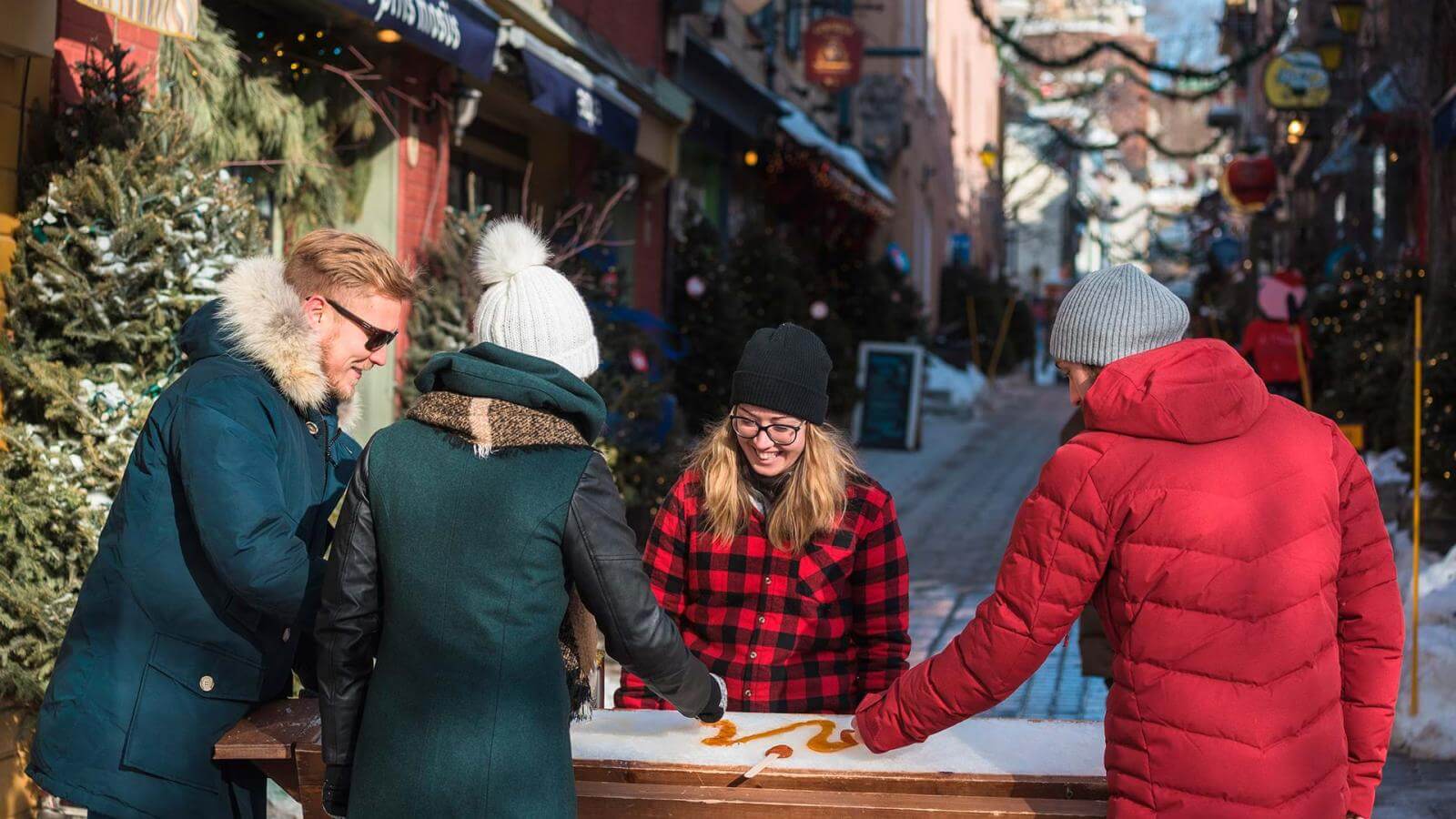 Sirop erable Quartier Petit Champlain