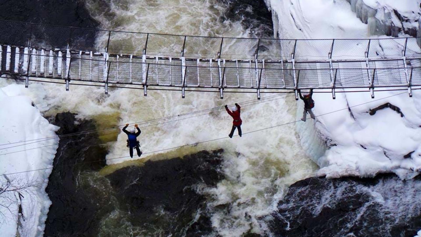 Via ferrata Canyon Sainte-Anne