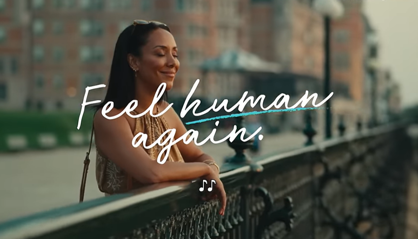 Image de la vidéo Feel human again