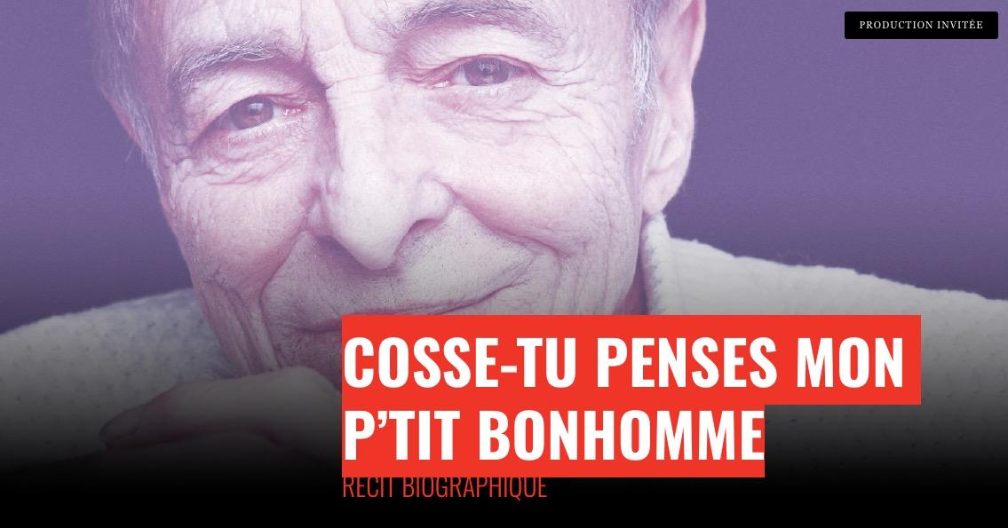 Cosse-tu penses mon p'tit bonhomme