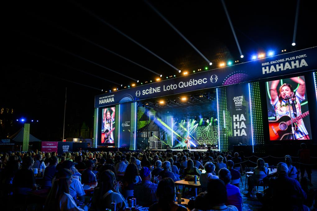 Scène du Festival Juste pour rire