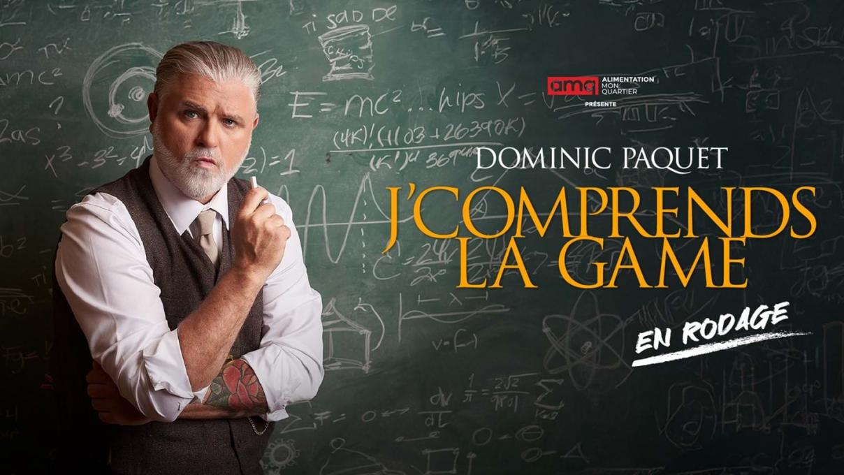 Dominic Paquet en rodage