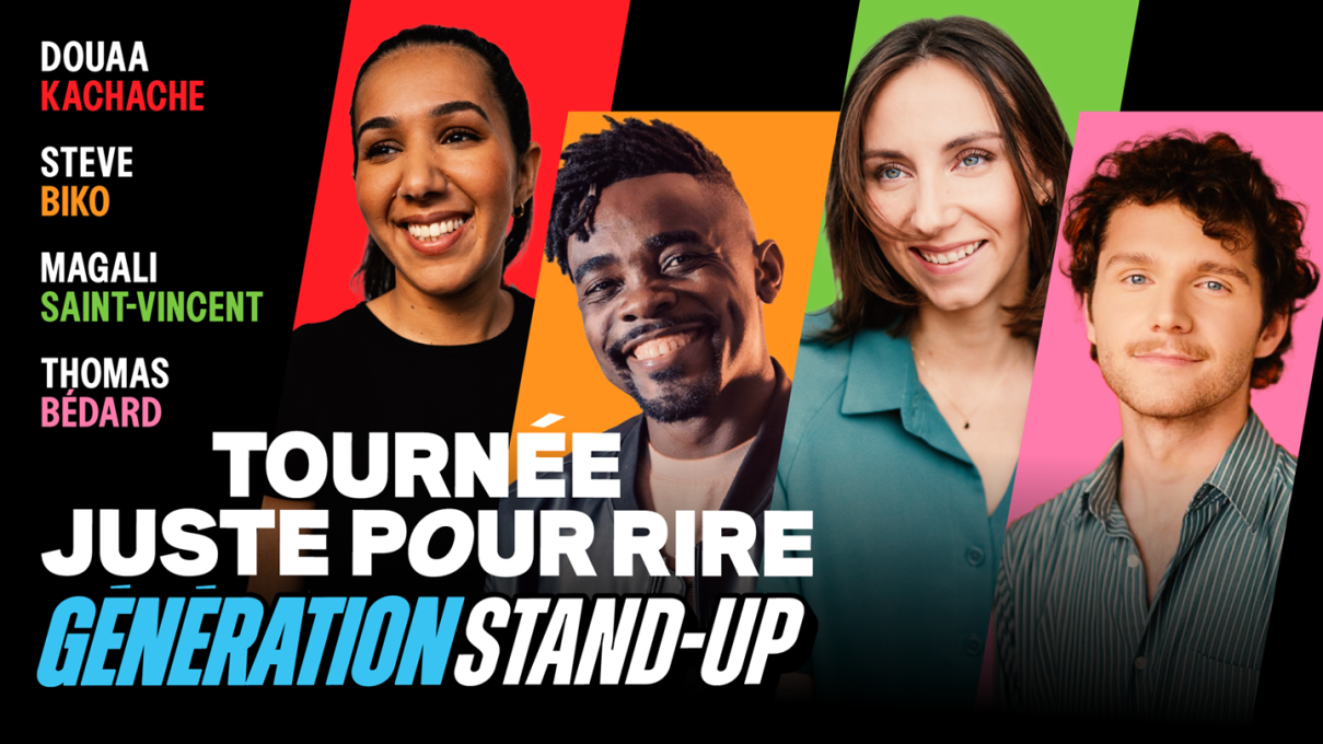 Tournée Juste pour Rire - Génération Stand-Up