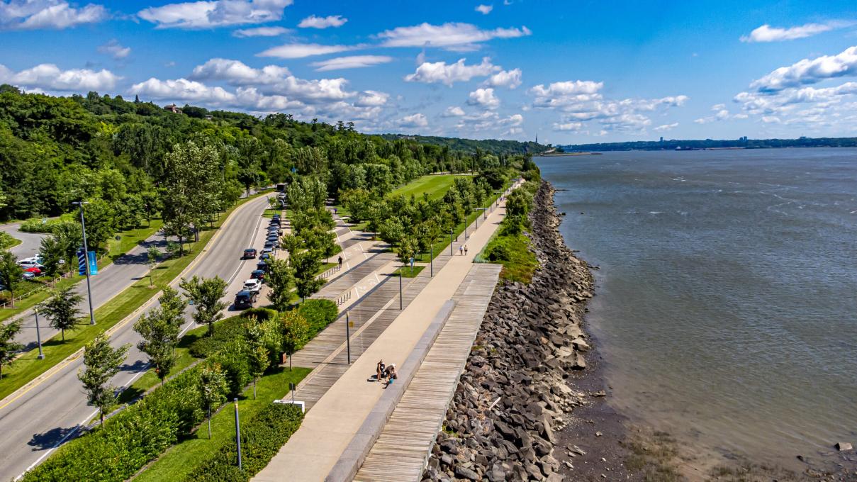Visite guidée de la promenade Samuel-De Champlain