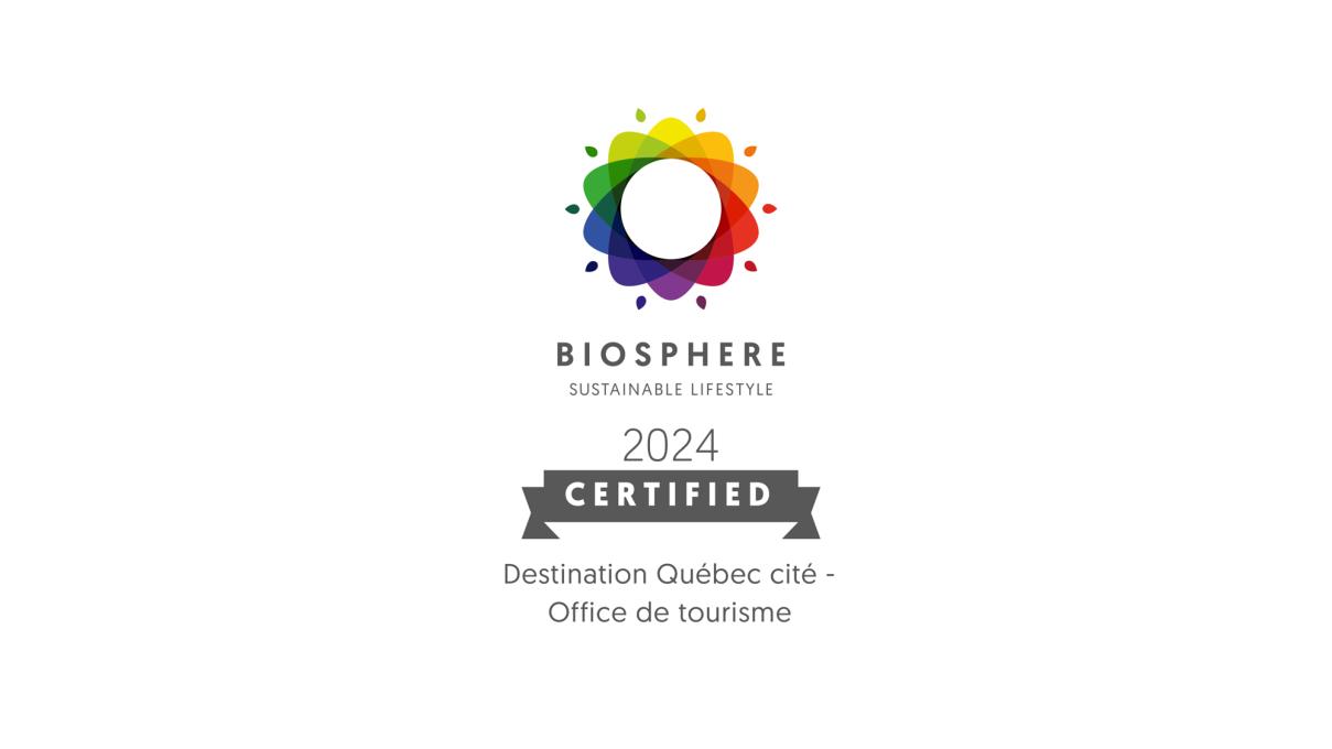 Certification Biosphere Destination Québec cité