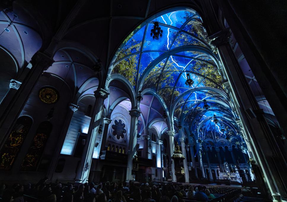 Aura dans l'église Saint-Roch