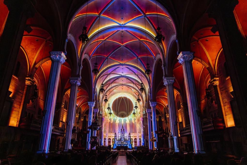 Aura dans l'église Saint-Roch