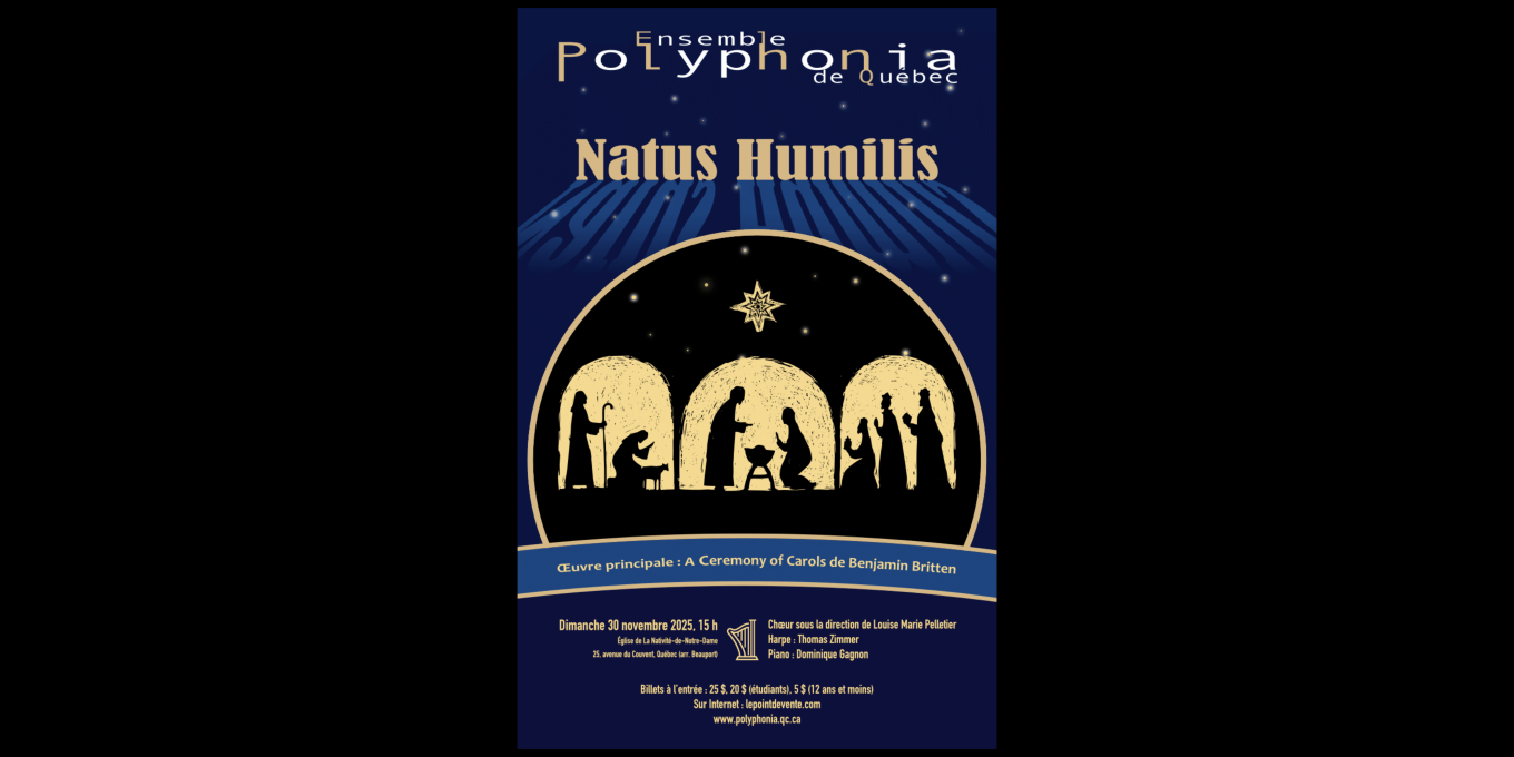 Concert de Noël Natus Humilis