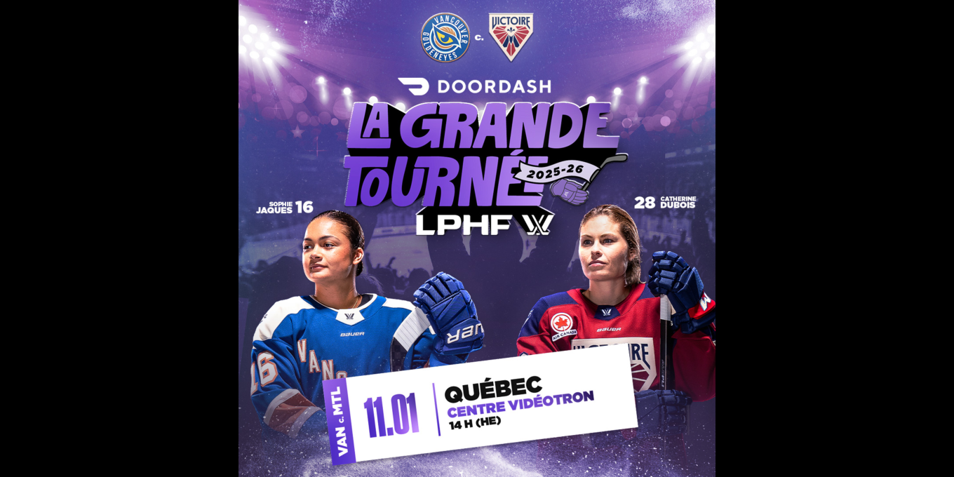 Match La Victoire de Montréal C. Les Goldeneyes de Vancouver