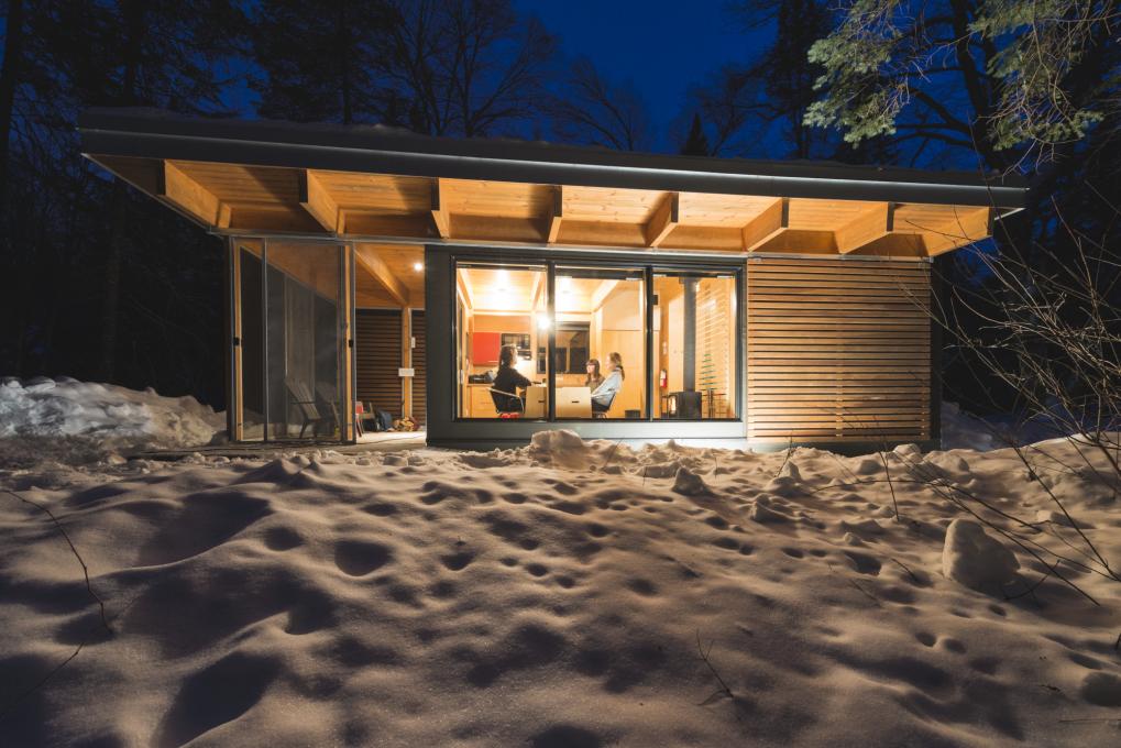 Chalet EXP dans le Parc national de la Jacques-Cartier