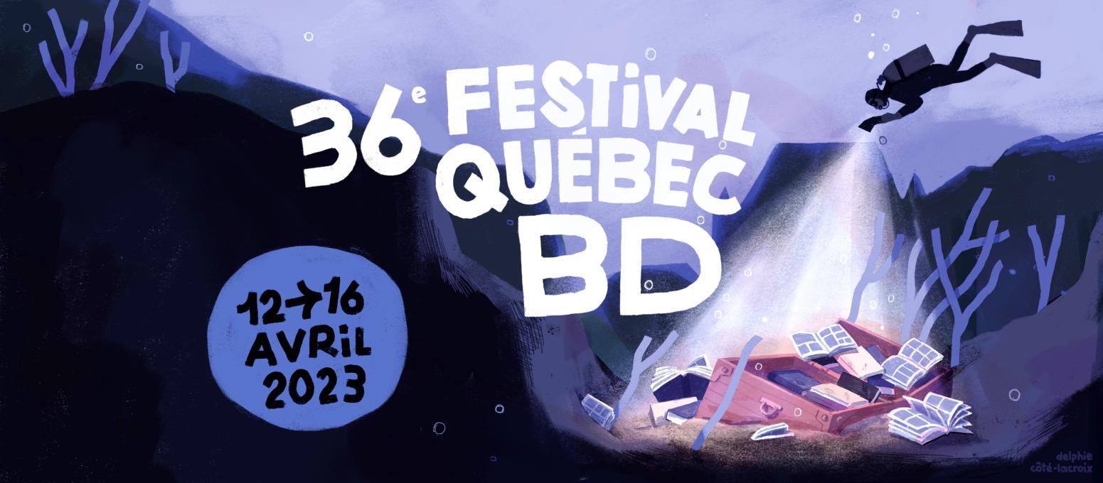 Affiche du Festival Québec BD