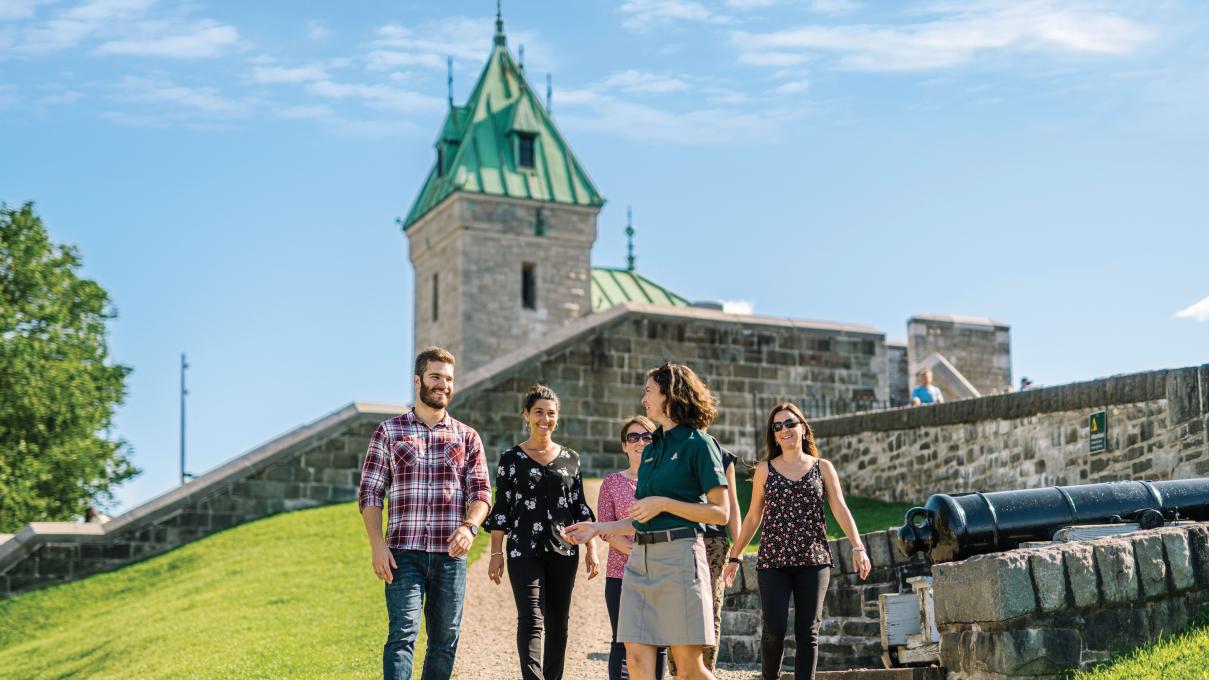 Visite guidée du Lieu historique des Fortifications-de-Québec