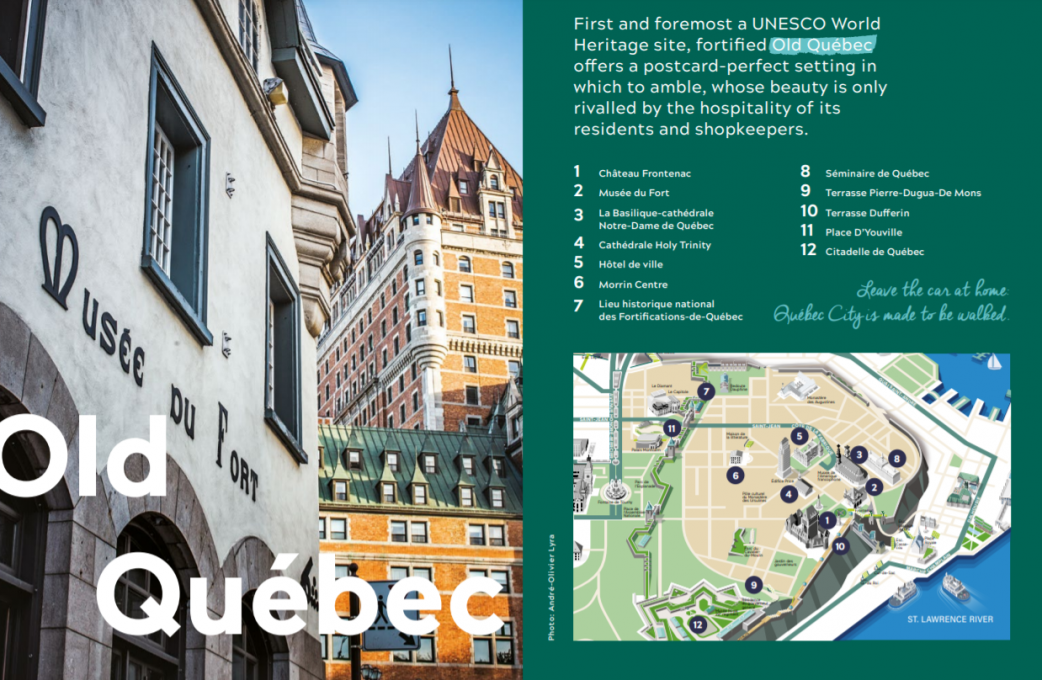 Information about Old Quebec in the Travel Guide