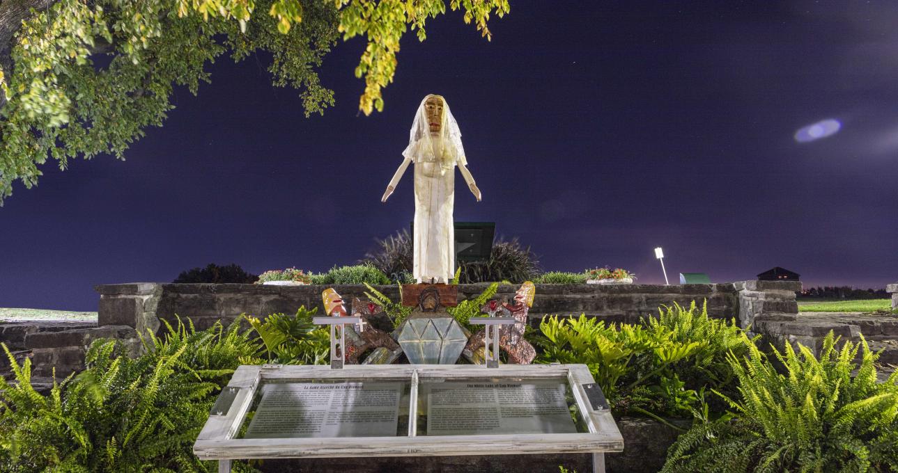 Décorations d'Halloween sur les plaines d'Abraham