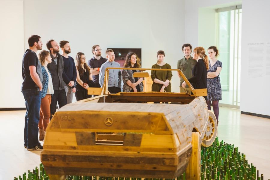 Visite guidée d'une exposition du Musée national des beaux-arts du Québec