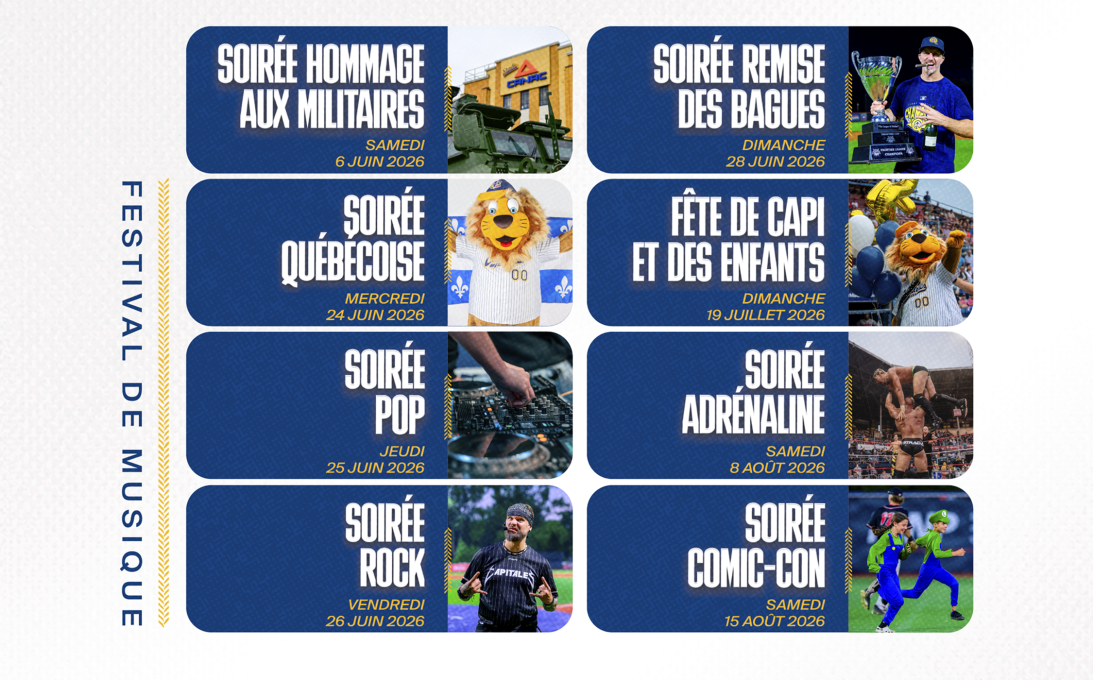 Les Capitales Thématiques 2026