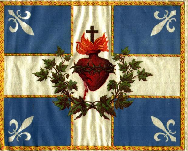 Ancêtre du drapeau du Québec