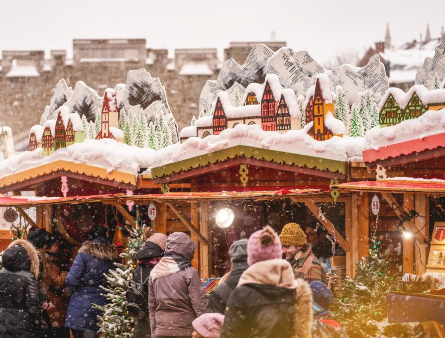 Kiosques du Marché de Noël allemand