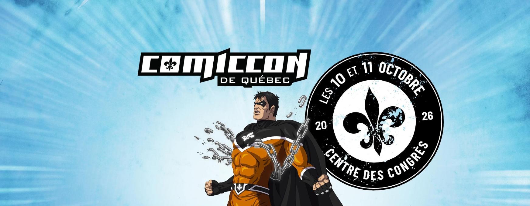 Affiche du Comiccon de Québec