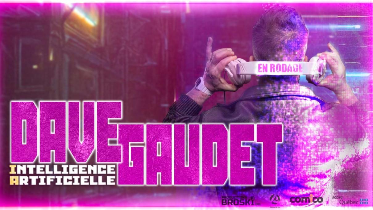 Dave Gaudet en rodage