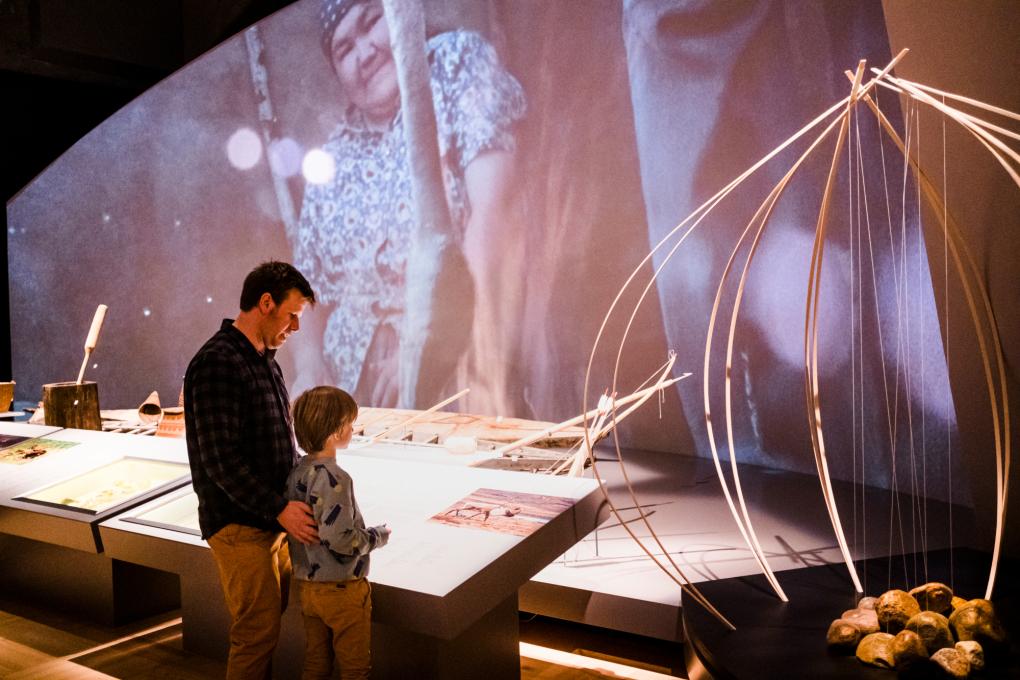 Exposition au Musée de la civilisation