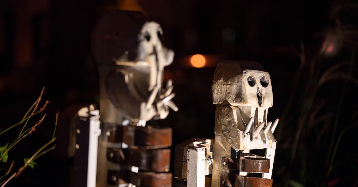 Décorations d'Halloween sur les plaines d'Abraham