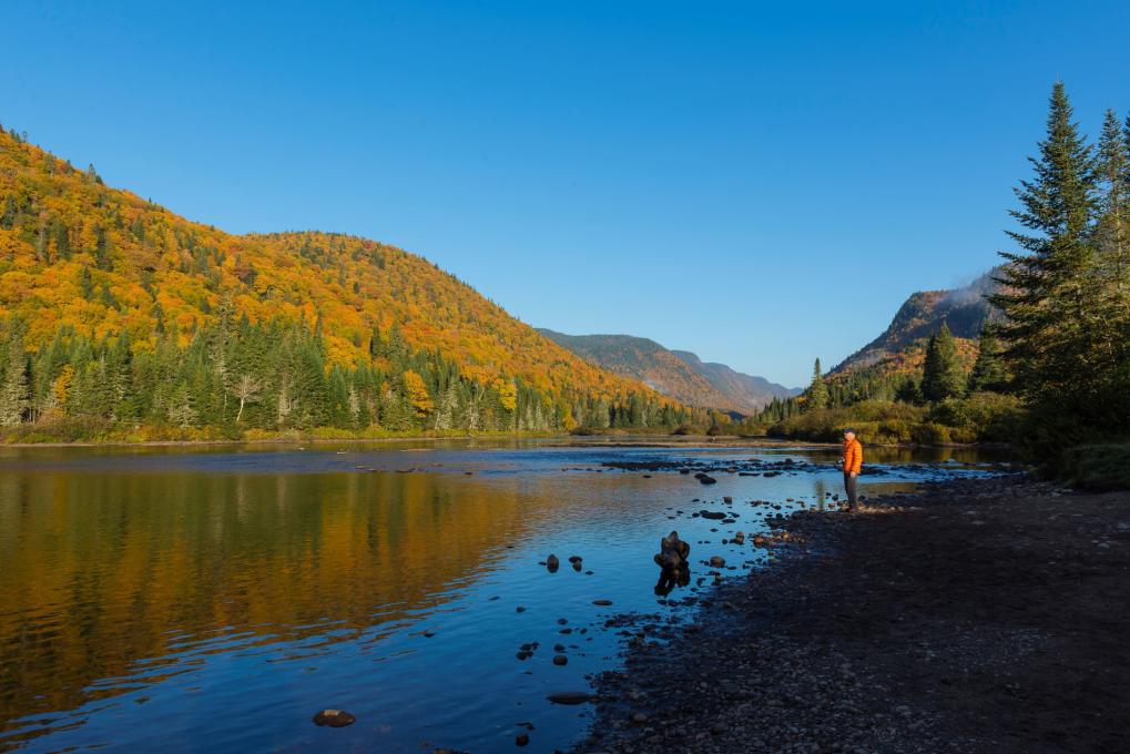 Parc national de la Jacques-Cartier en automne