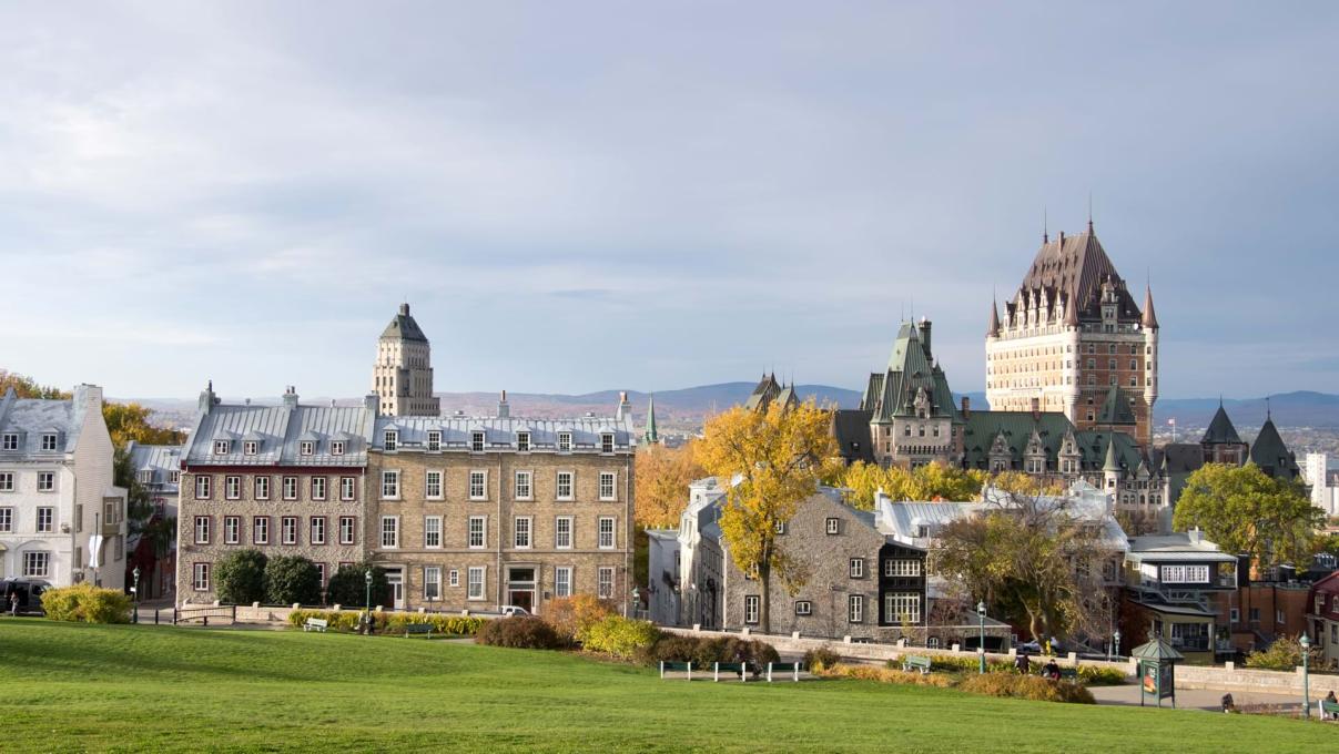 Québec City in fall