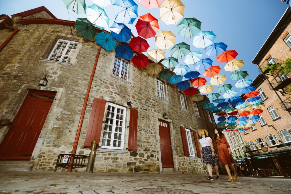 Parapluies de la rue du Cul-de-sac