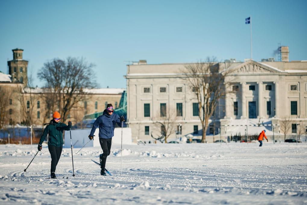  Ski de fond sur les plaines d'Abraham