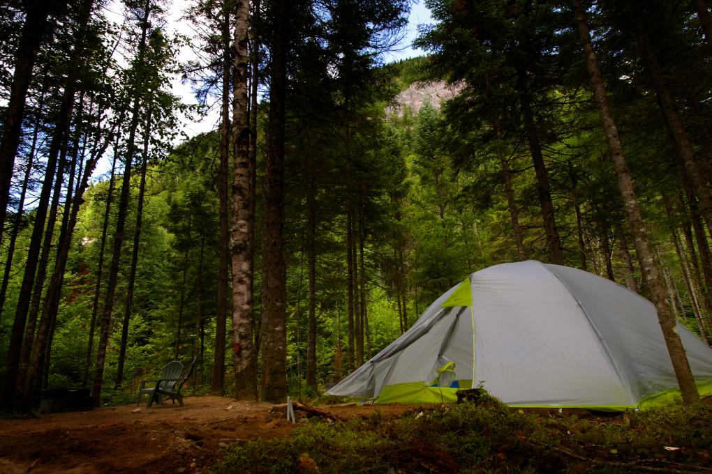 Camping Shannahan - tent