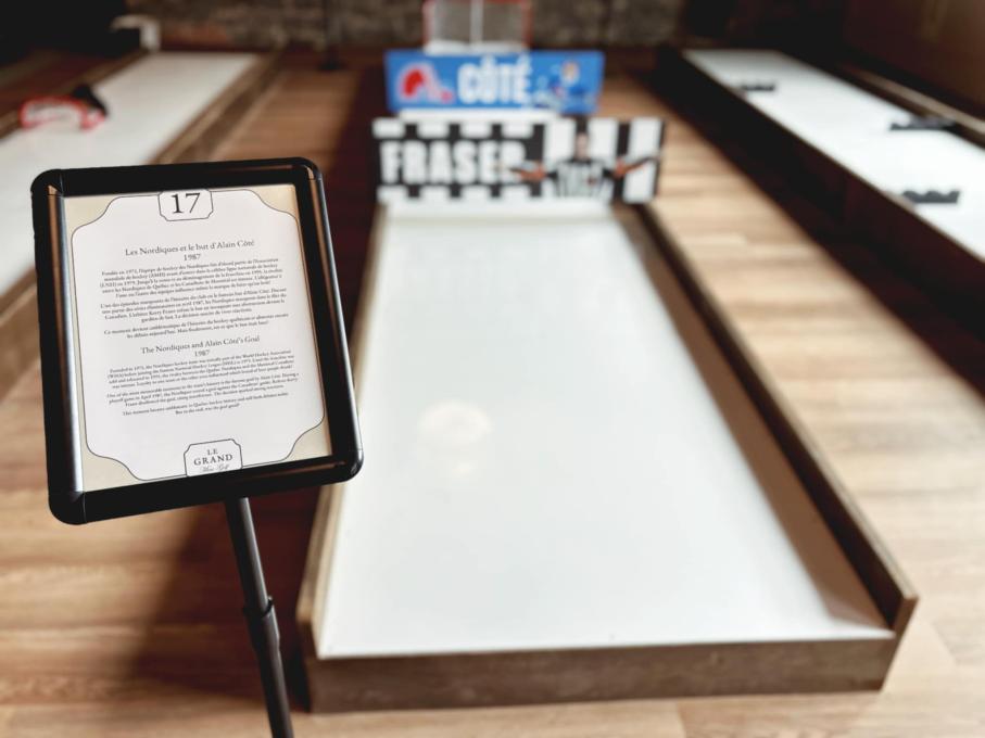 Le Grand Mini-Golf - Le but d'Alain Côté