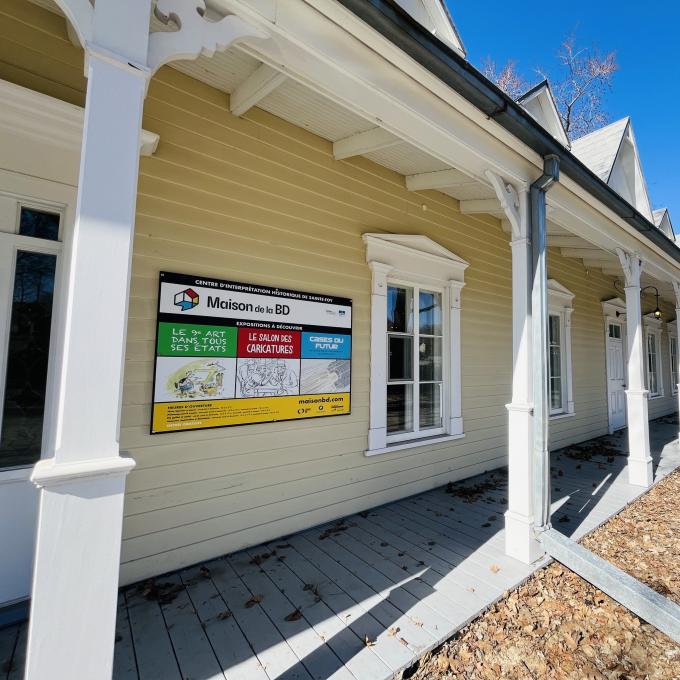 Maison de la BD au Centre d'interprétation historique de Sainte-Foy