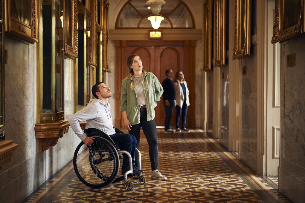 Parlement du Québec - Visite libre du parlement du Québec.