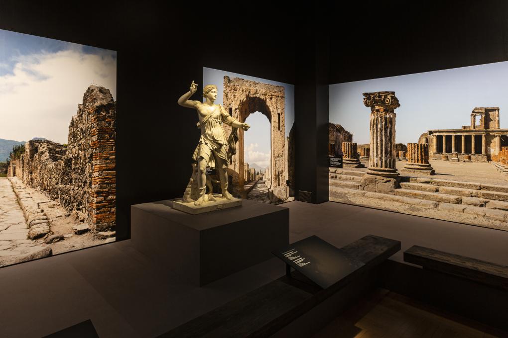 Musée de la civilisation - Pompéi. Cité immortelle_Sculpture_Artemis
