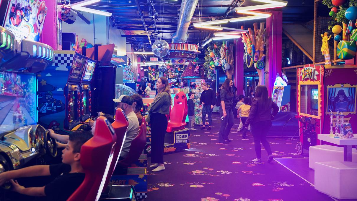 Centre d'amusement Arcade Carie Factory - Plus de 60 jeux d'arcade