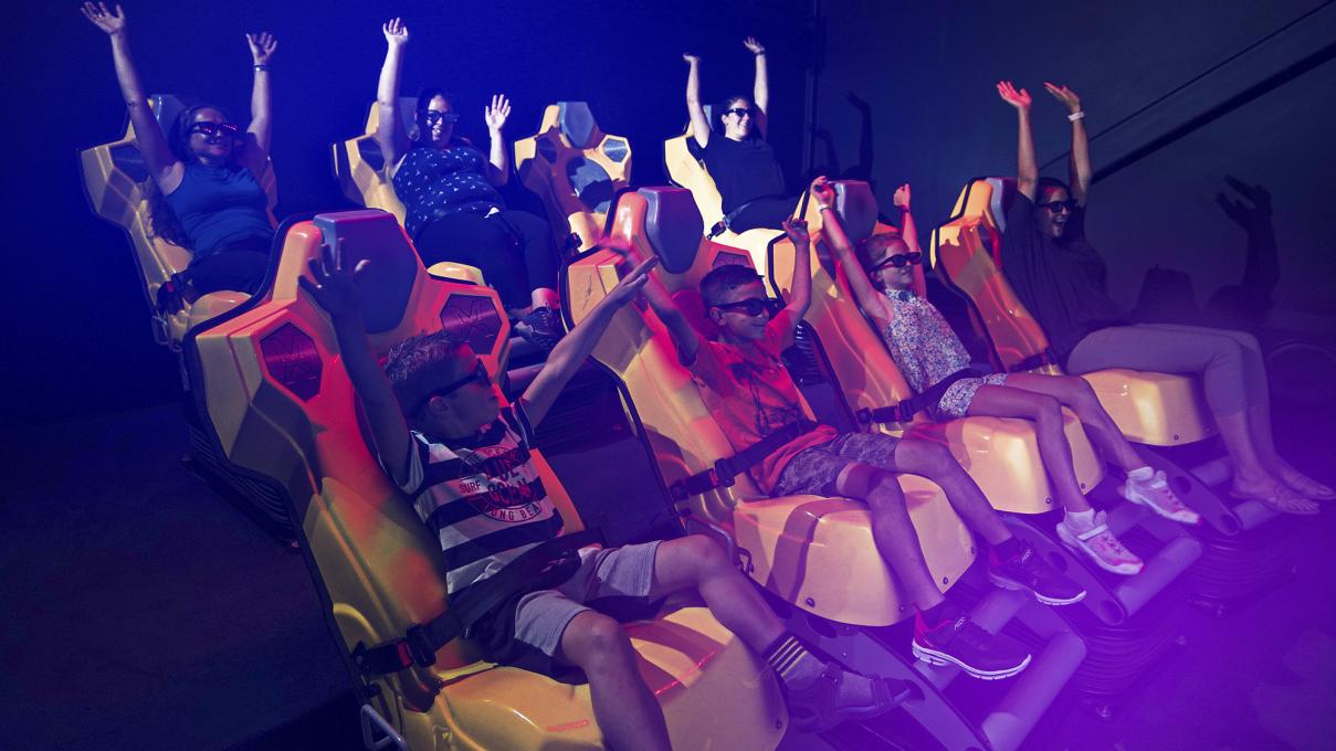 Centre d'amusement Arcade Carie Factory - Manège 4D