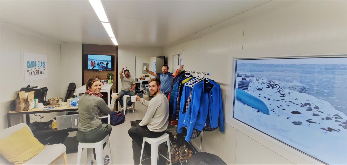 Canot à glace Expérience - Un accueil chaleureux