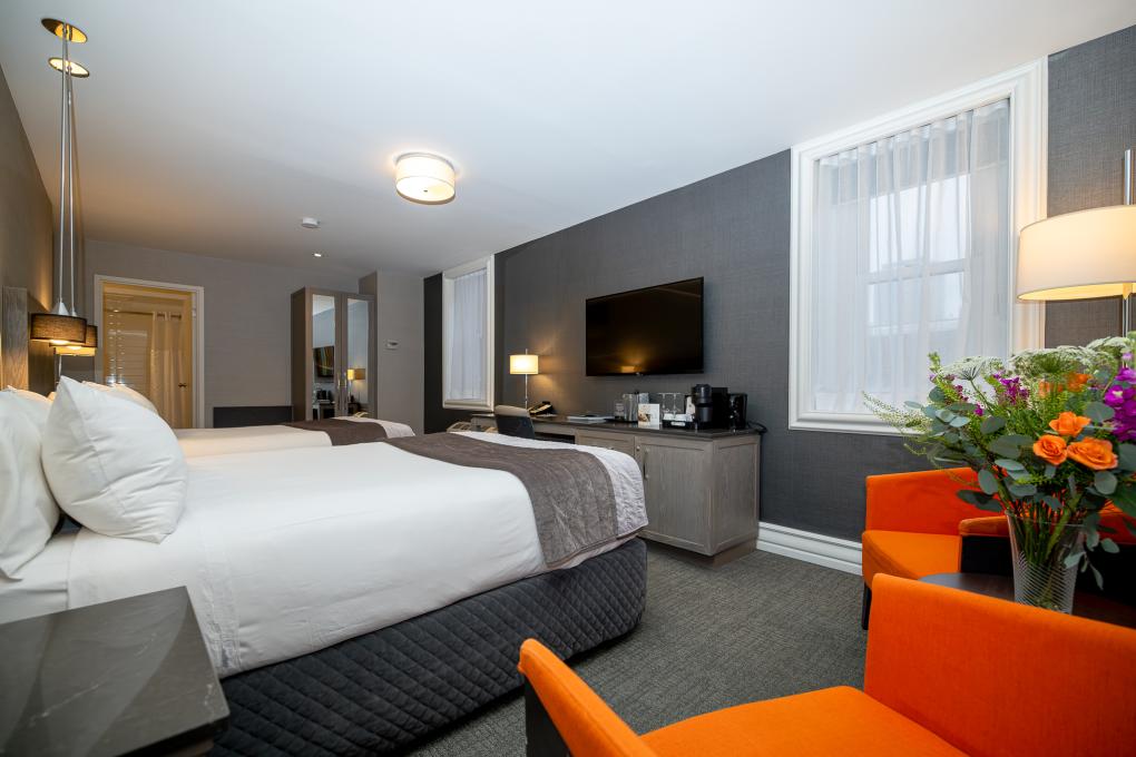 Hôtel Manoir Victoria - Chambre Classique à 2 lits