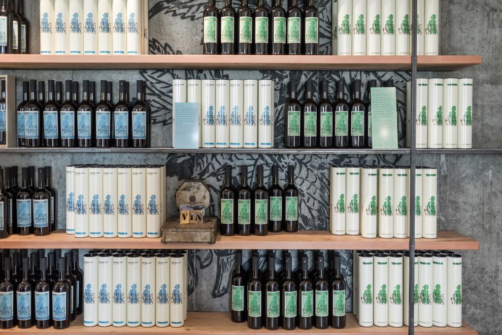 Cassis Monna & filles - Bouteilles sirop de cassis