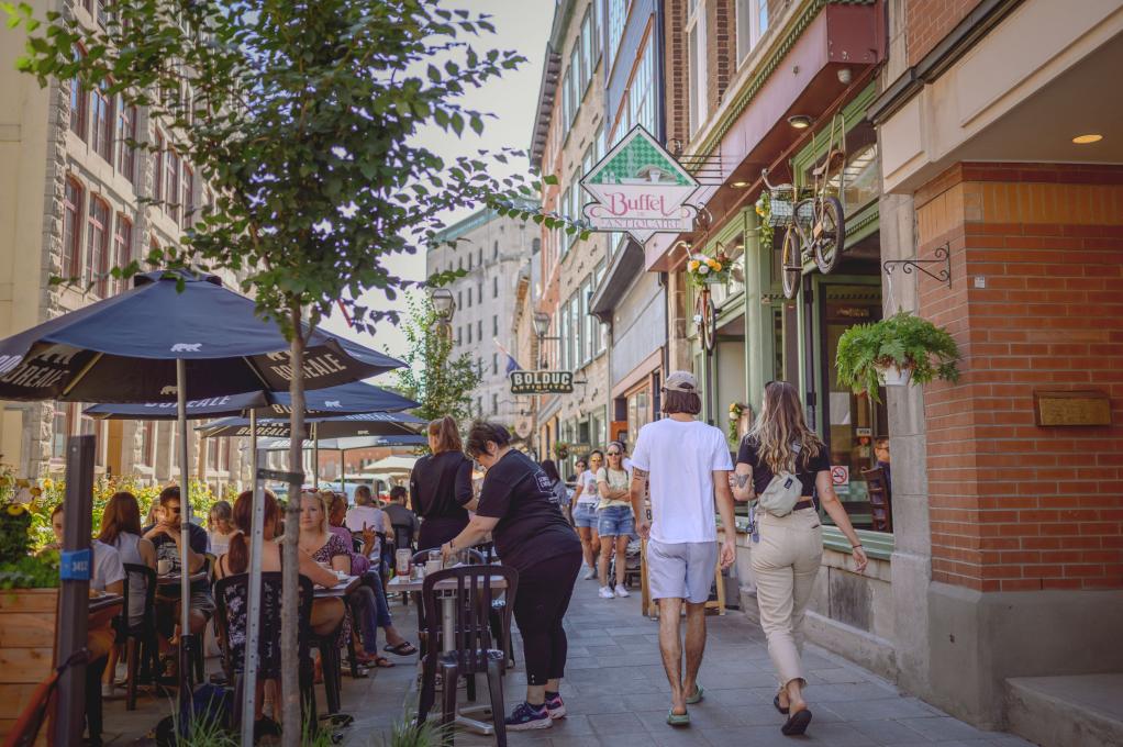 Rue Saint-Paul terrasse