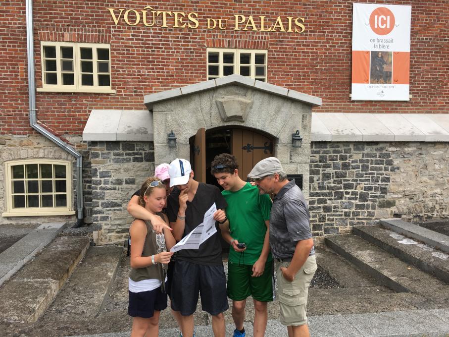 L'îlot des Palais - GéoRallyes historiques avec GPS