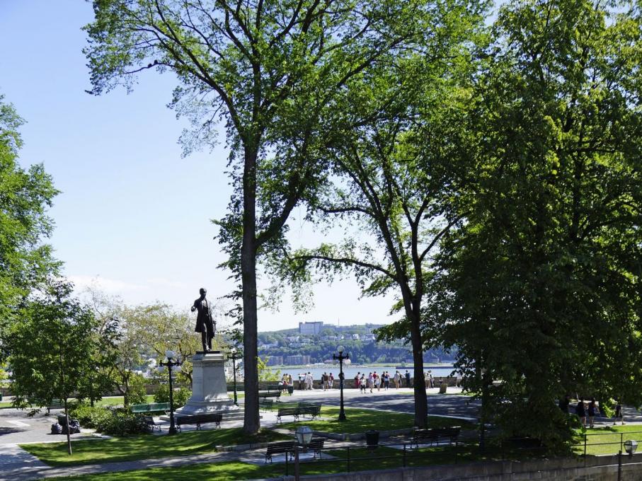 Parc Montmorency - View of the St. Lawrence River