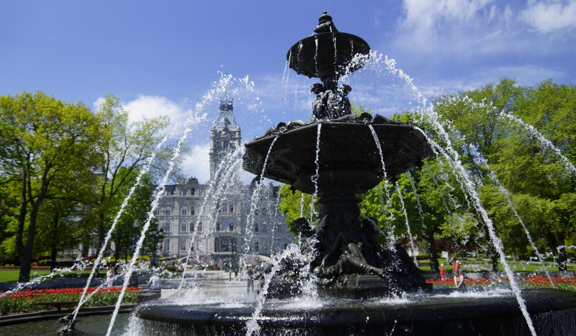 Fontaine De Tourny Fountain Visit Quebec City