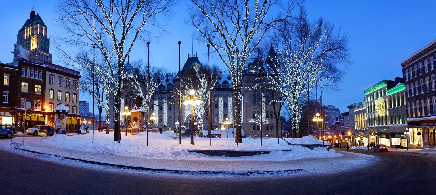 Hôtel de ville - Décorations hivernales