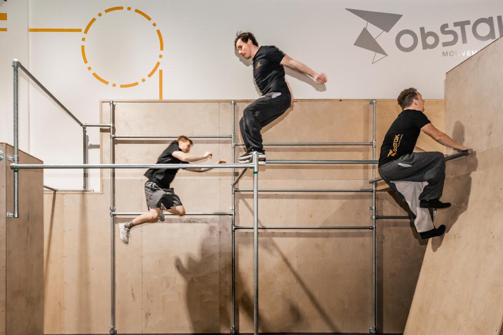 Obstak mouvement urbain - entrainement de Parkour pour adulte