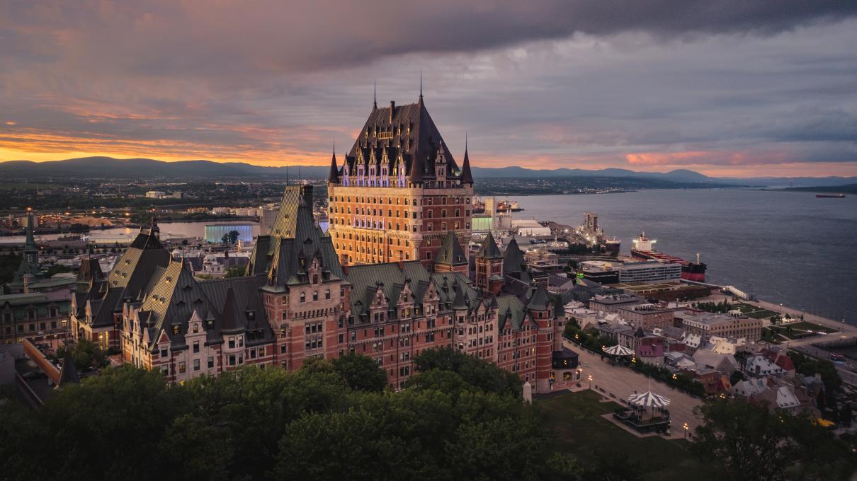 Fairmont Le Château Frontenac Hôtels Hébergement Visiter Québec