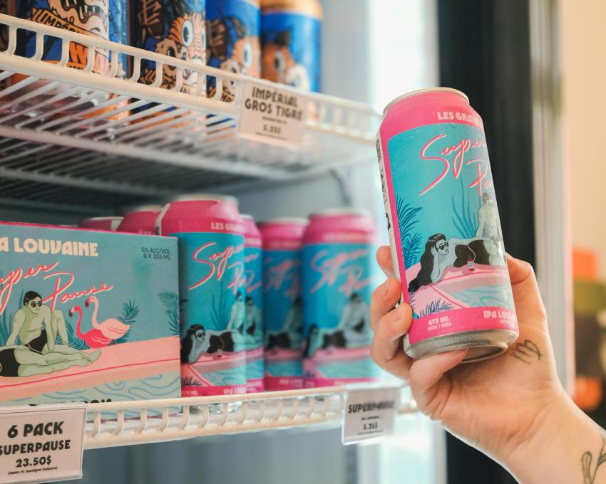 Microbrasserie Les Grands Bois - Boutique