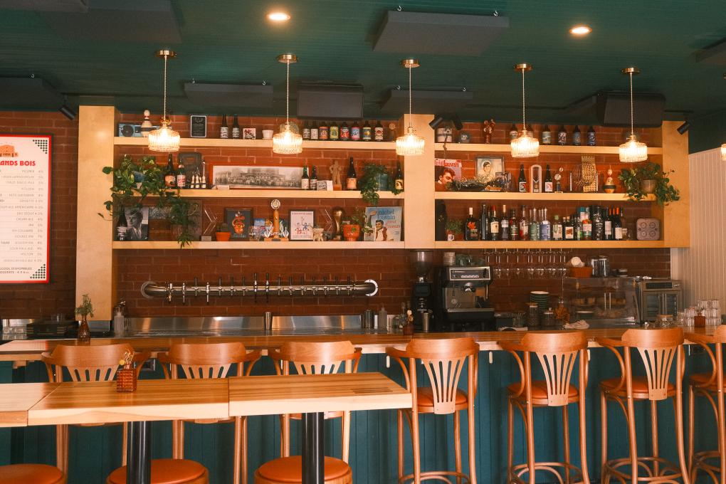 Microbrasserie Les Grands Bois - Salon de dégustation